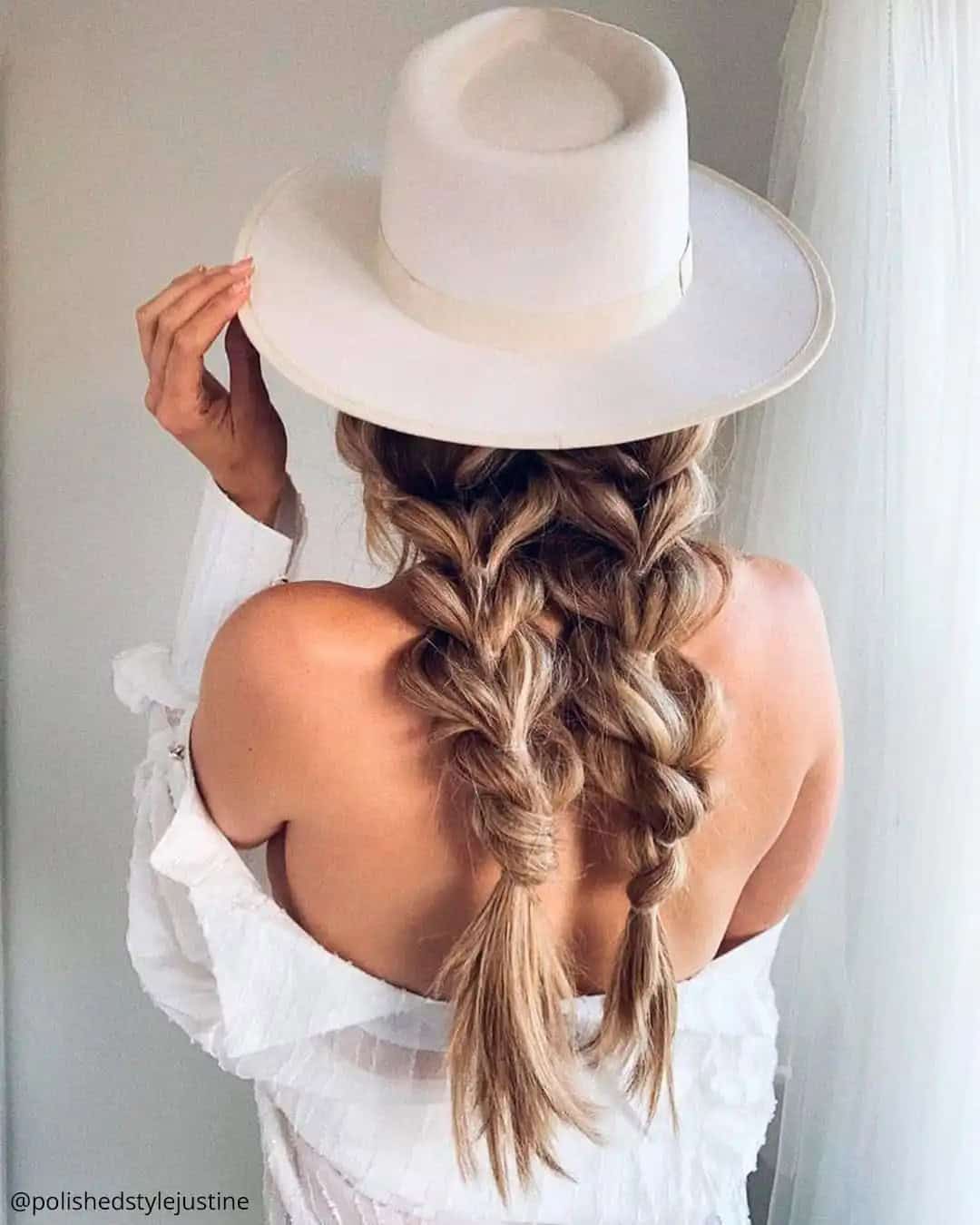 Boho Bridesmaid Hair