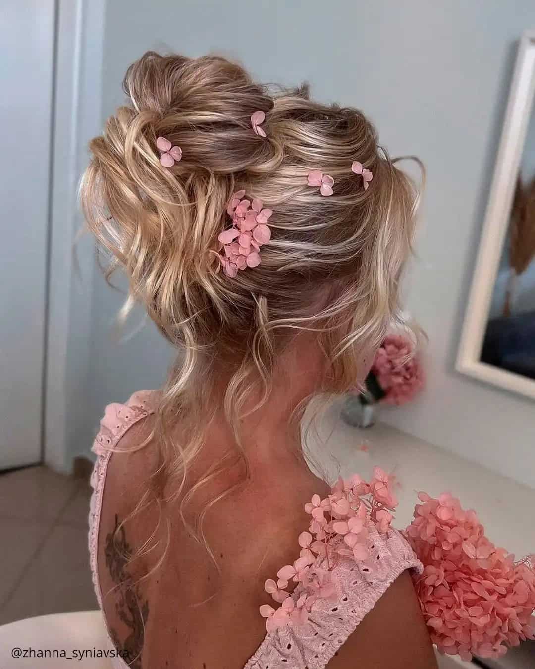 Boho Bridesmaid Hair