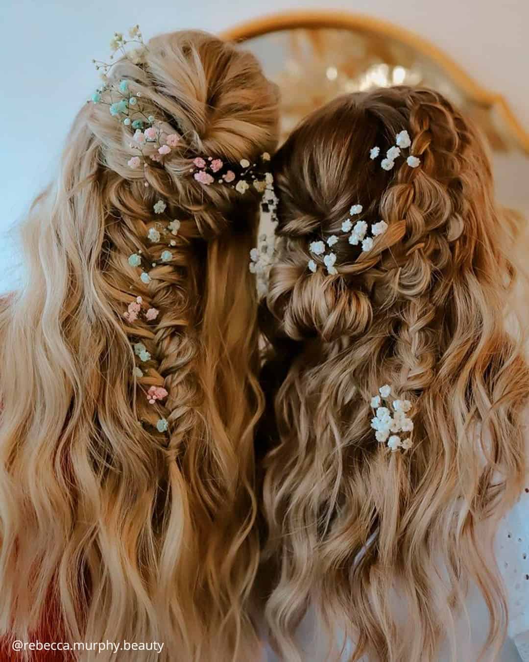 Boho Bridesmaid Hair