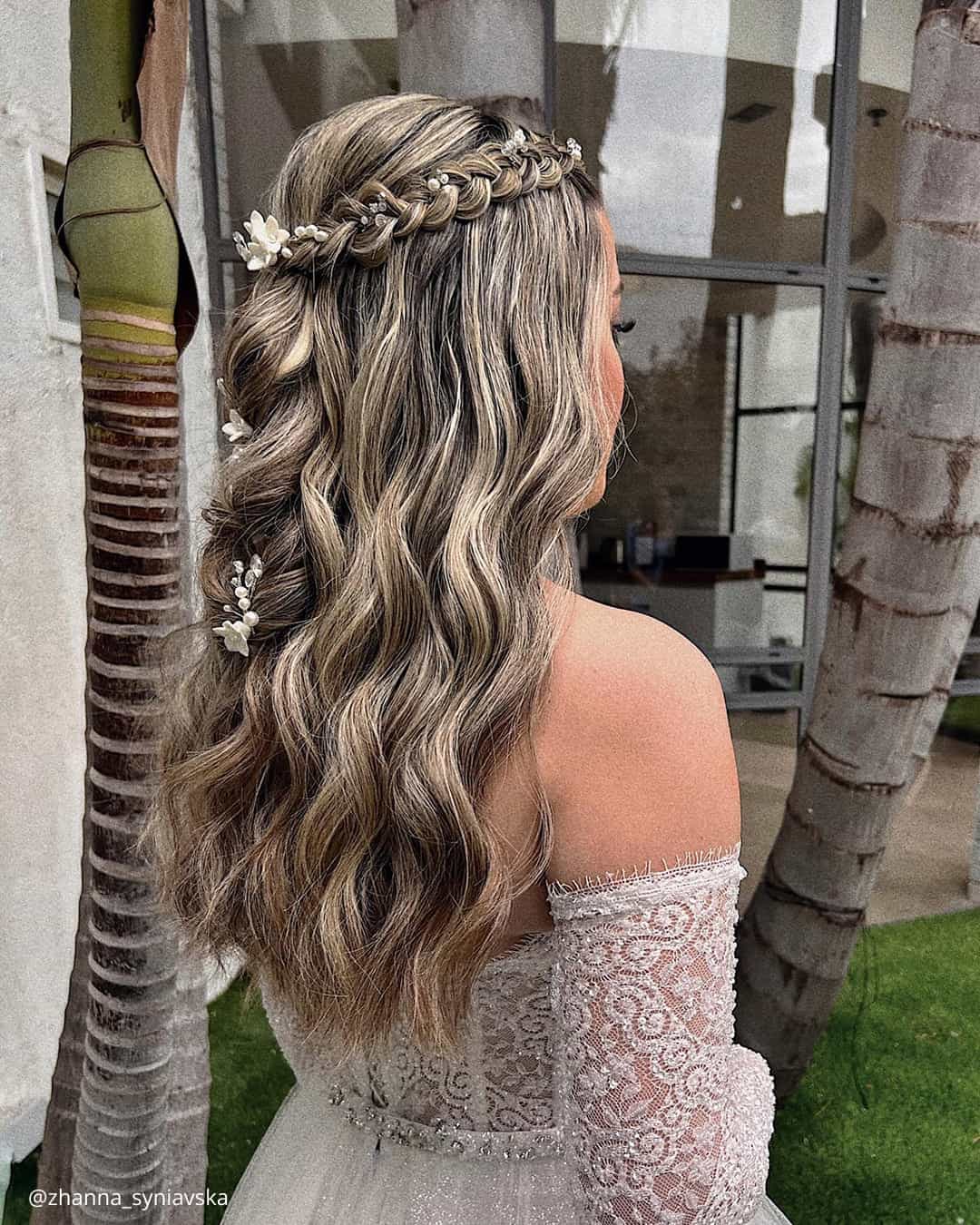 Wedding Singular Braid Hairstyles