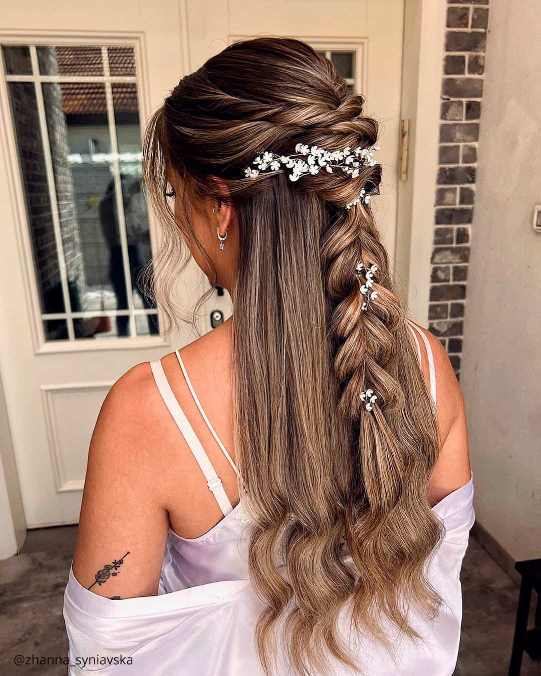 Wedding Singular Braid Hairstyles