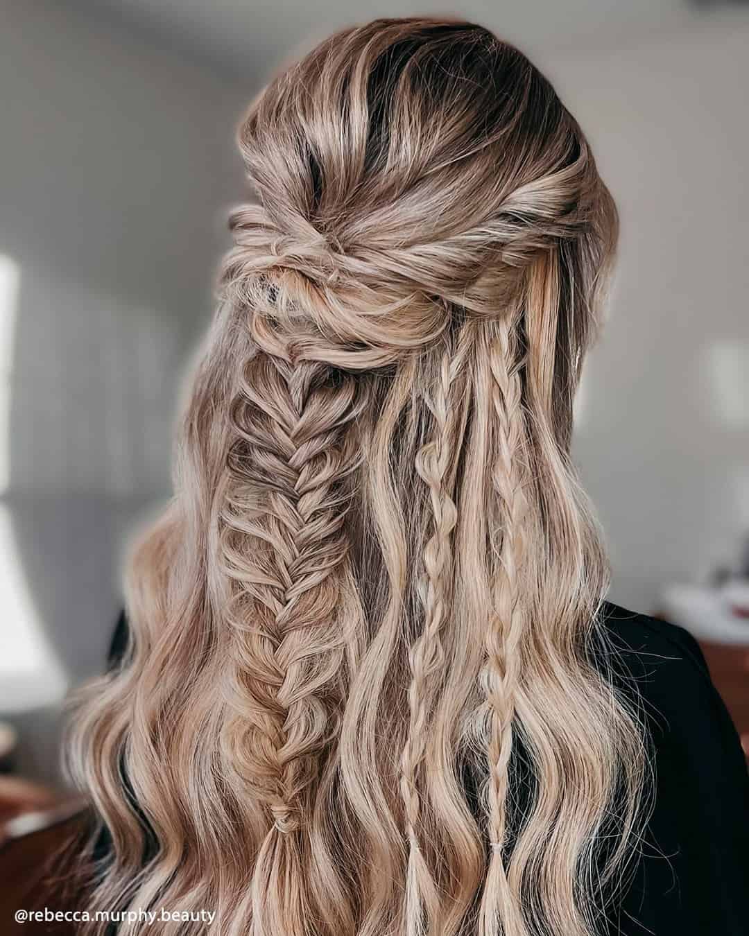 Wedding Singular Braid Hairstyles