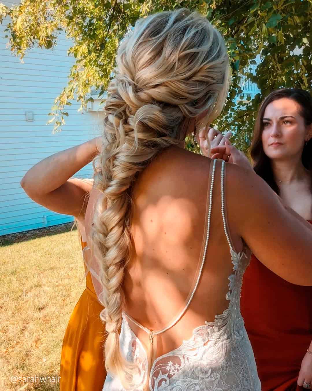Easy DIY Wedding Braid Hairstyle Tutorial