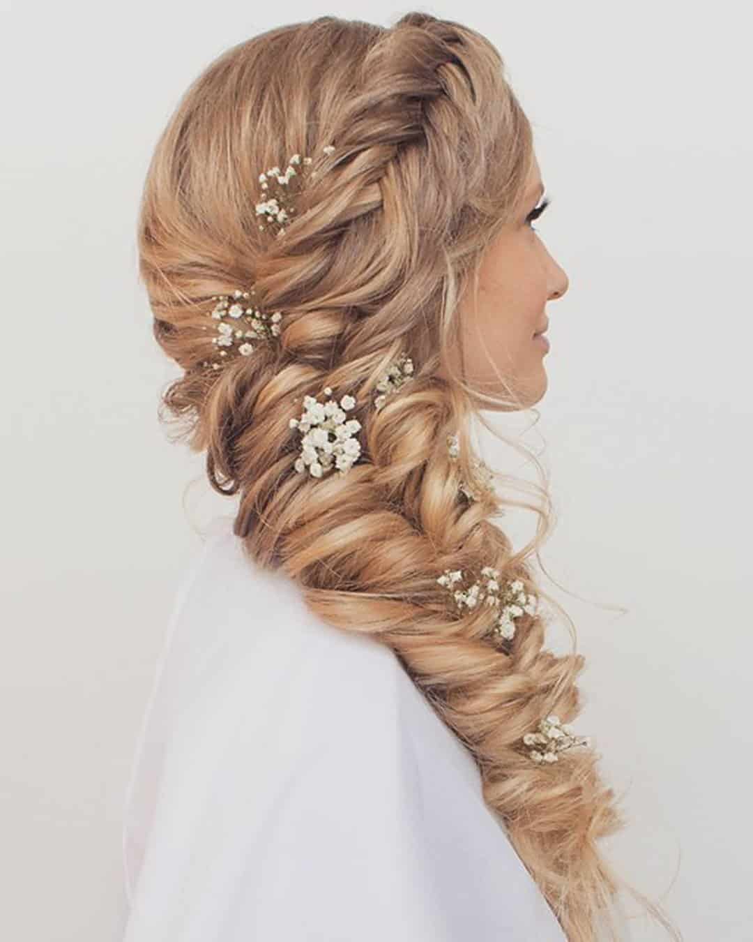 Braid To Bun Wedding Hairstyles