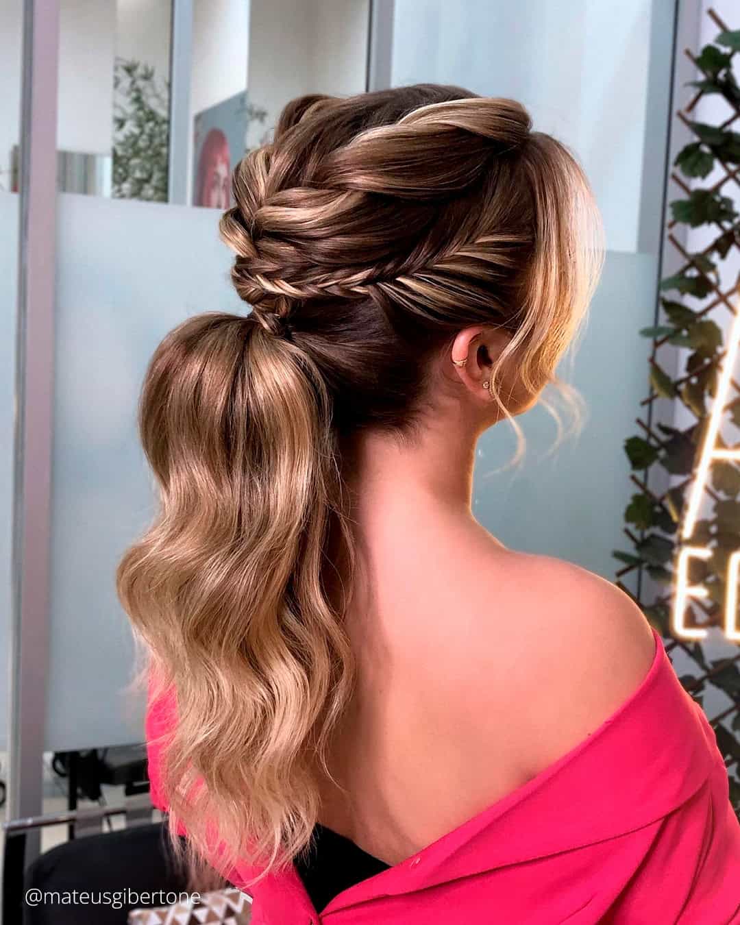 French Braid Wedding Hair Ideas
