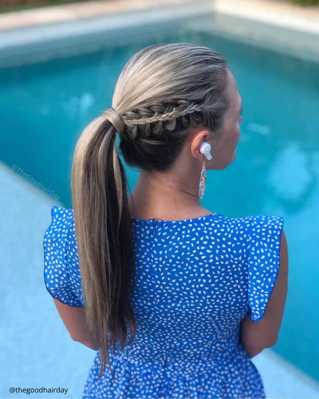French Braid Wedding Hair Ideas