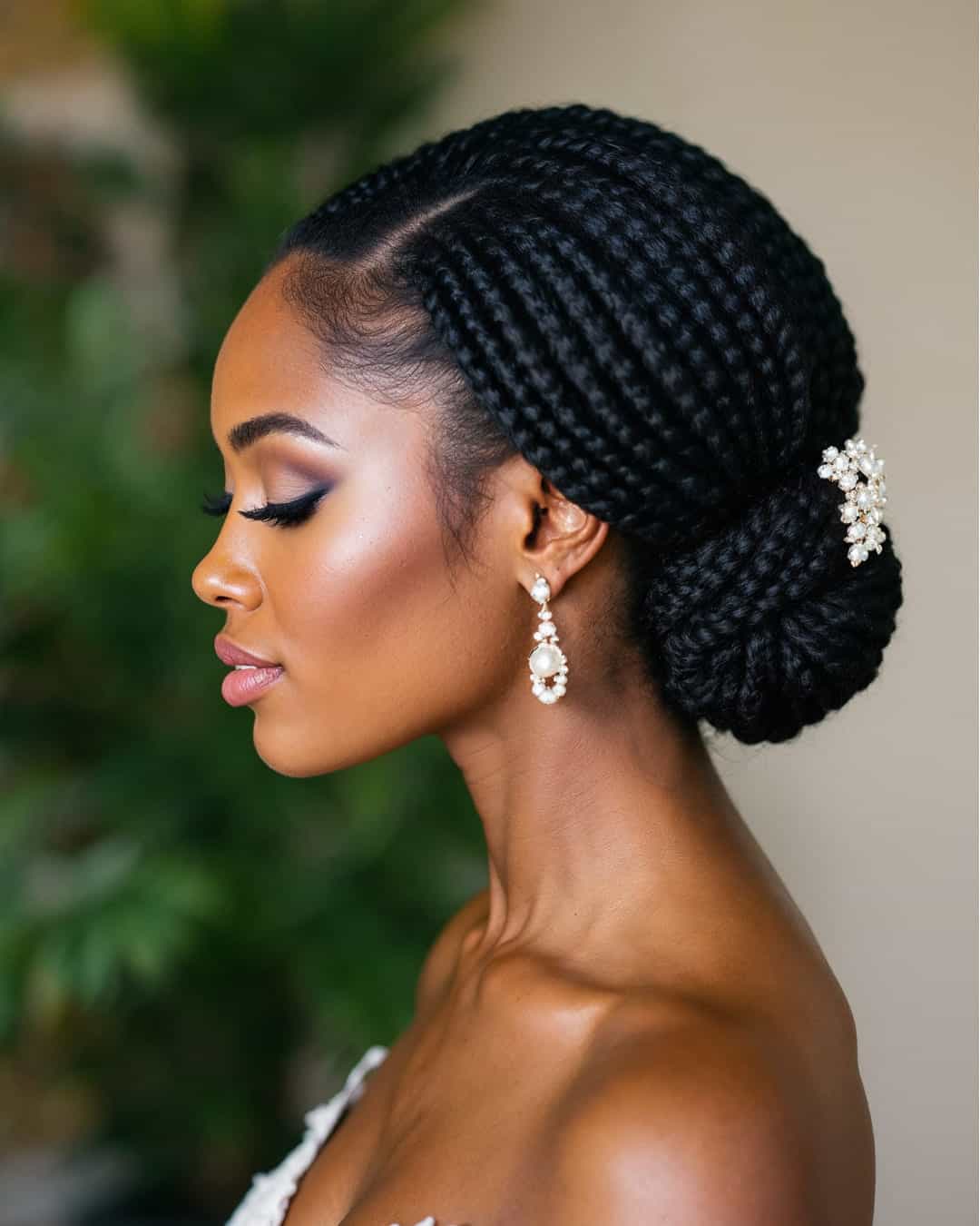 Wedding Waterfall Braids