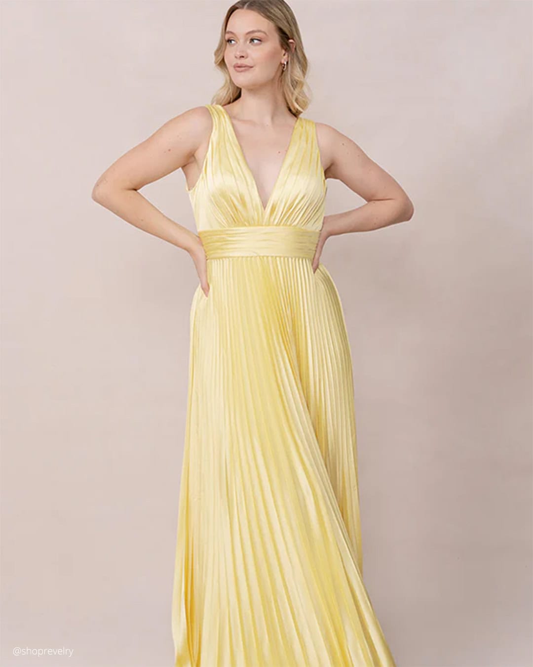 Light Yellow Bridesmaids Dresses