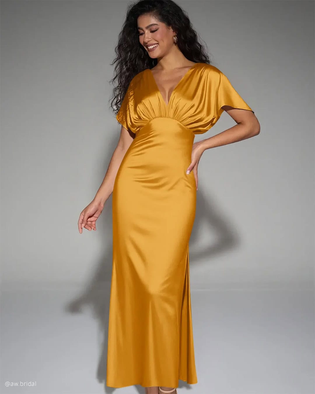 Mustard Yellow Bridesmaid Dresses