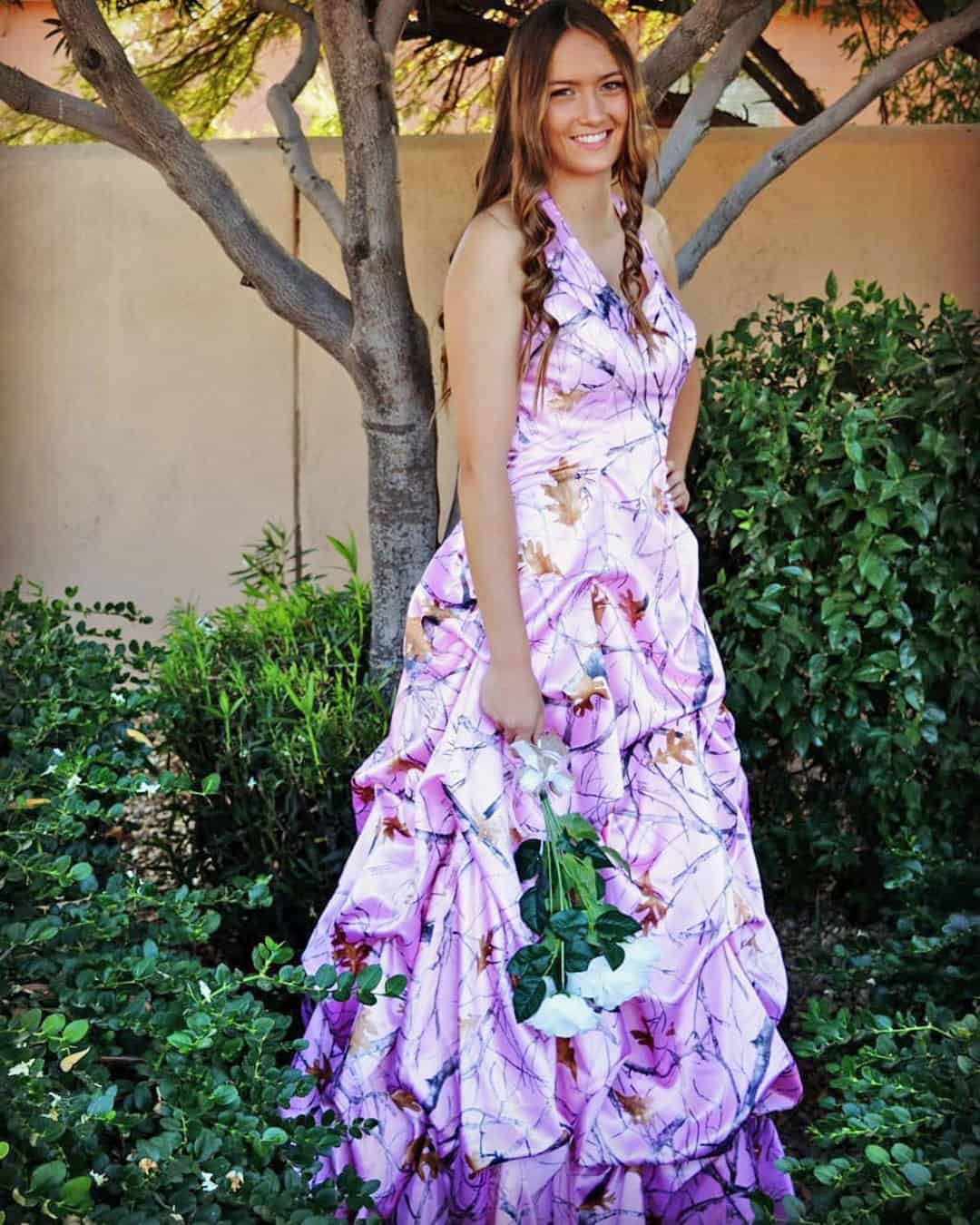 Pink Camo Wedding Dresses