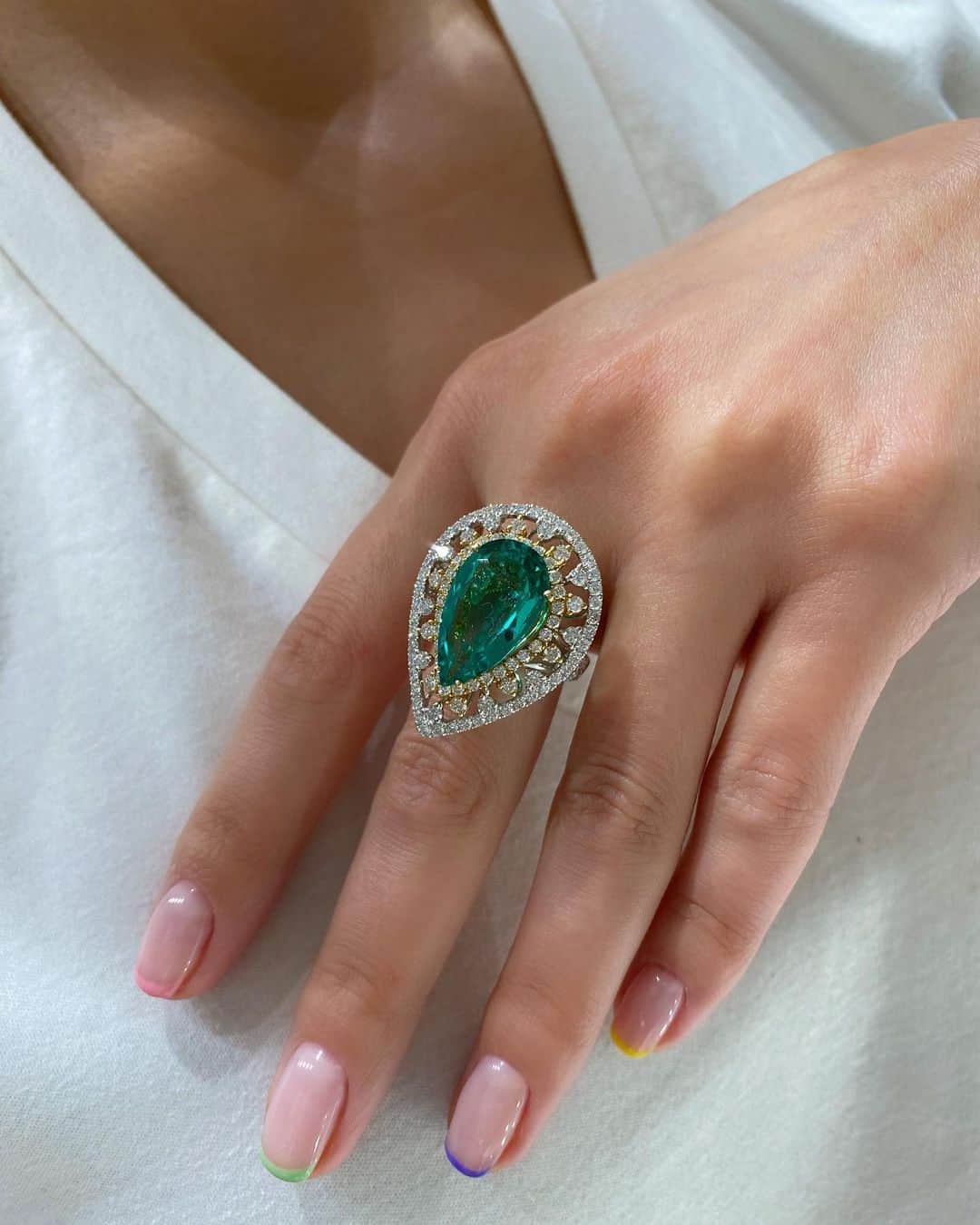 Colored Engagement Rings – Opal