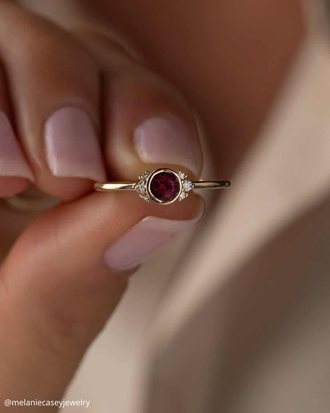 Colorful Diamond Engagement Rings