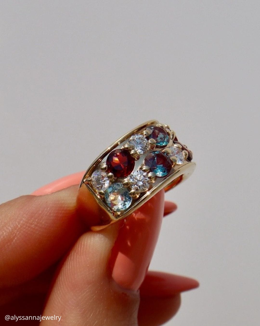 Colorful Diamond Engagement Rings