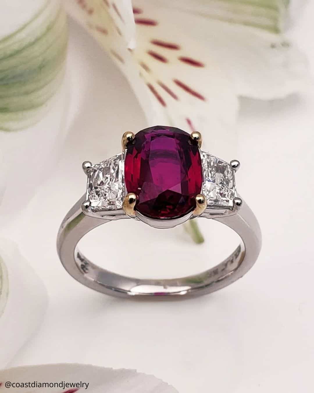 Colorful Diamond Engagement Rings
