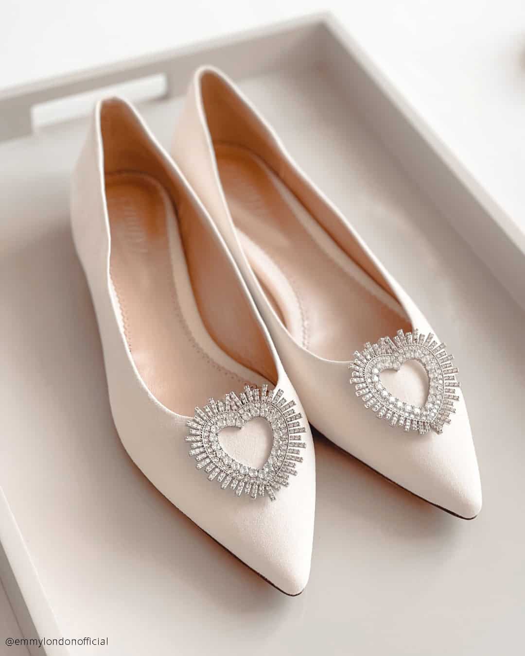 Flats Wedding Shoes For Bride