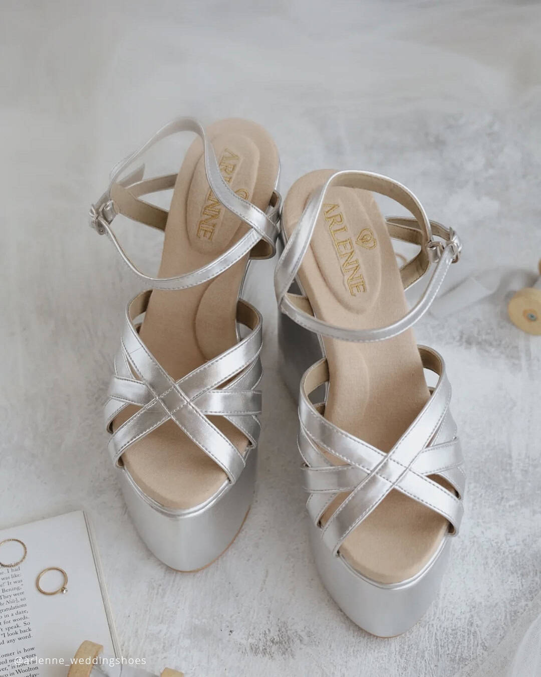 Comfortable Platform Wedding Shoes