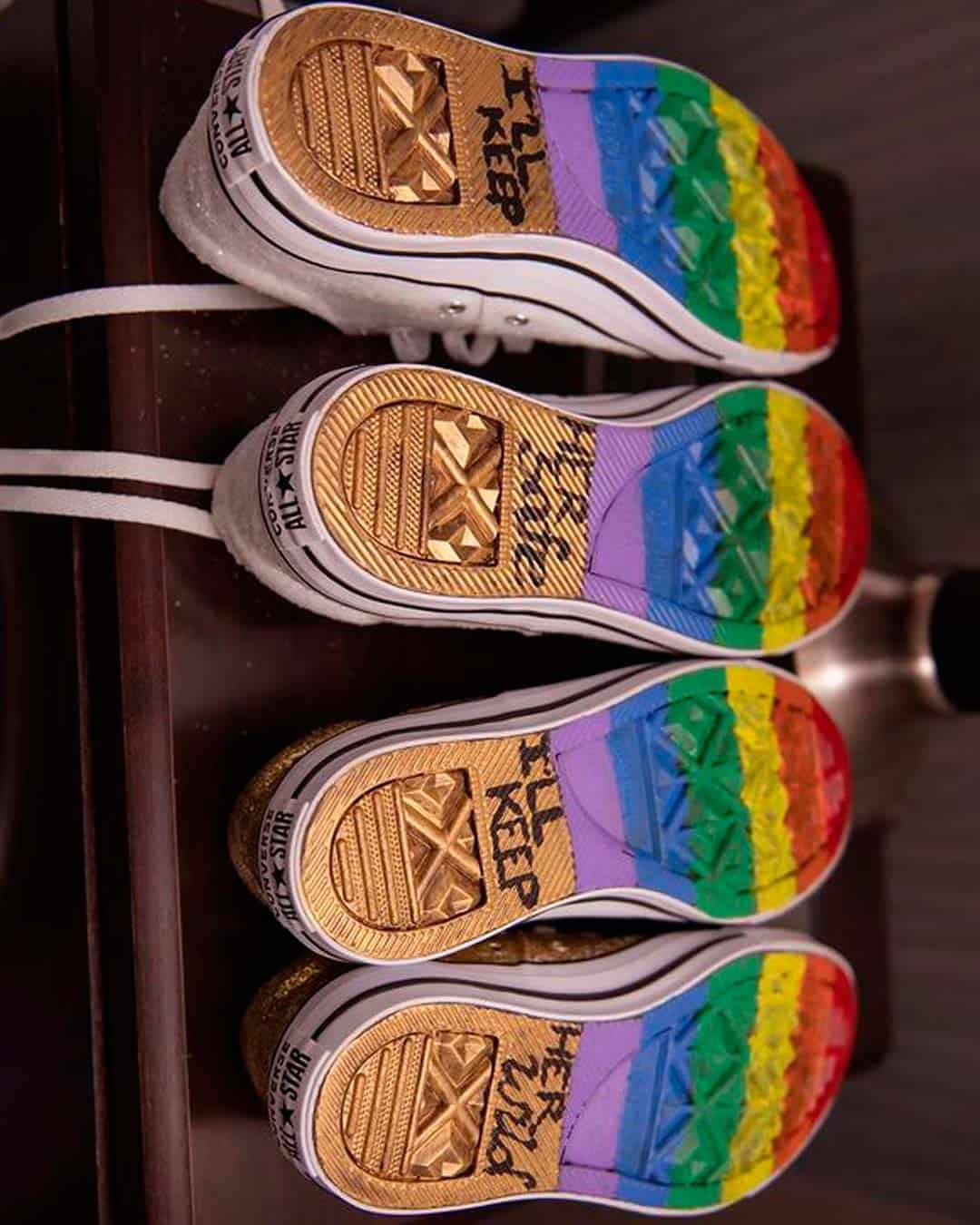 Rainbow Socks – Lesbian Wedding Outfits