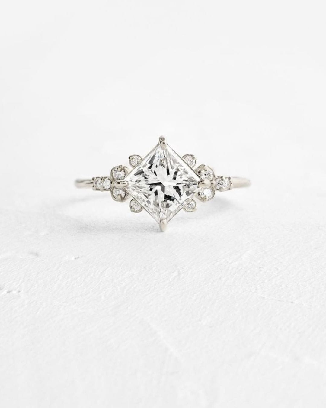 Princess Cut Diamond Rings