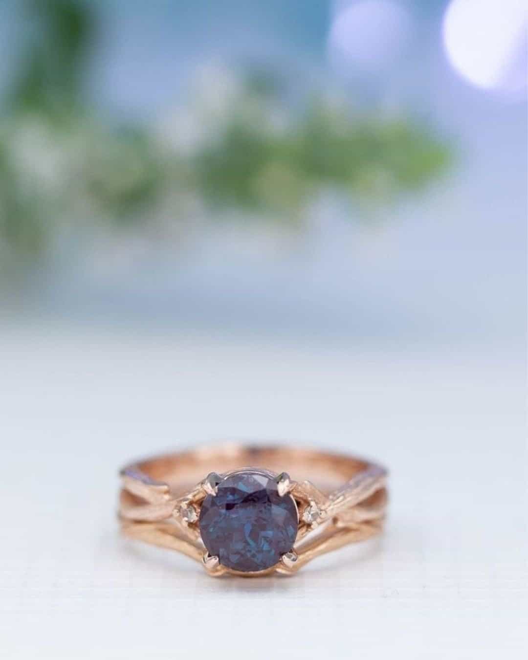 Wonderful Rings With Opal And Diamonds