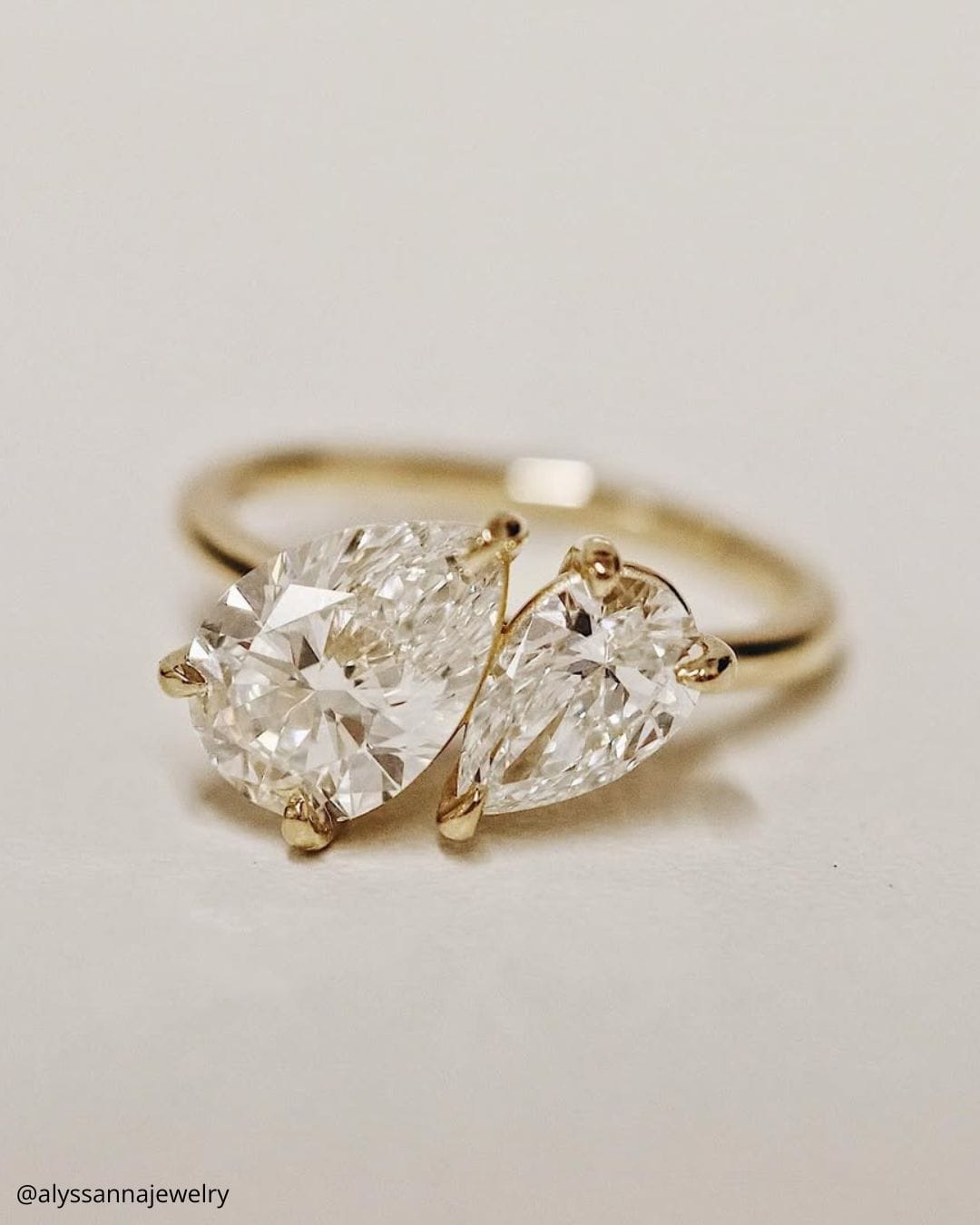 Marquise & Pear Cut Engagement Rings