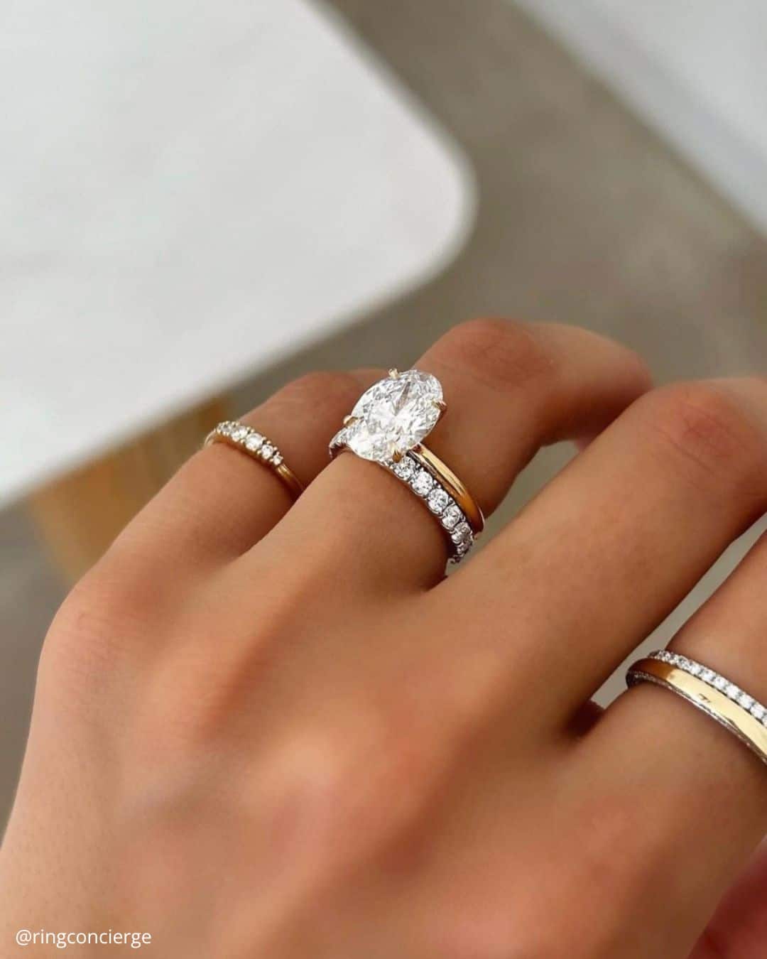 Simple Engagement Rings