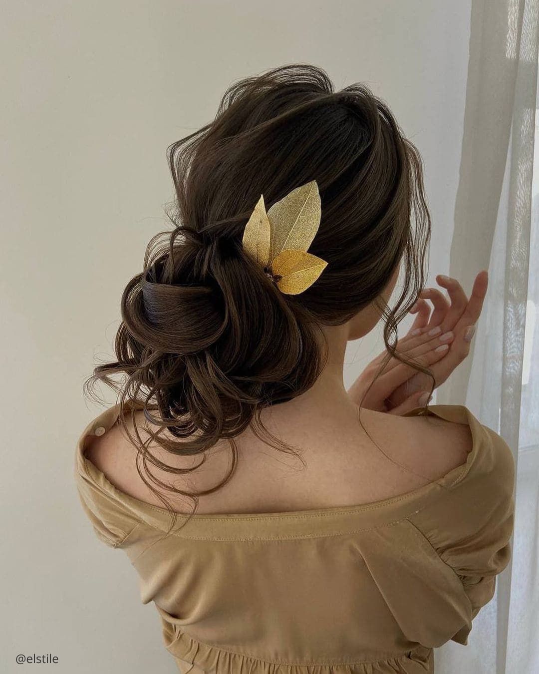Half Up Half Down For Fall