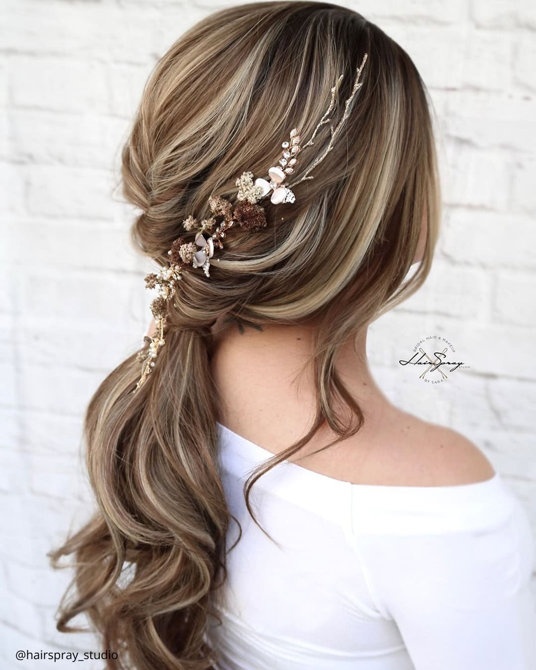 Fall Wedding Braids