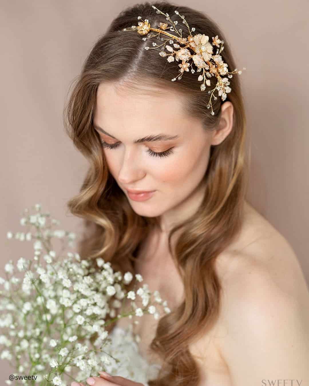 Fall Wedding Hairstyles Bridesmaid