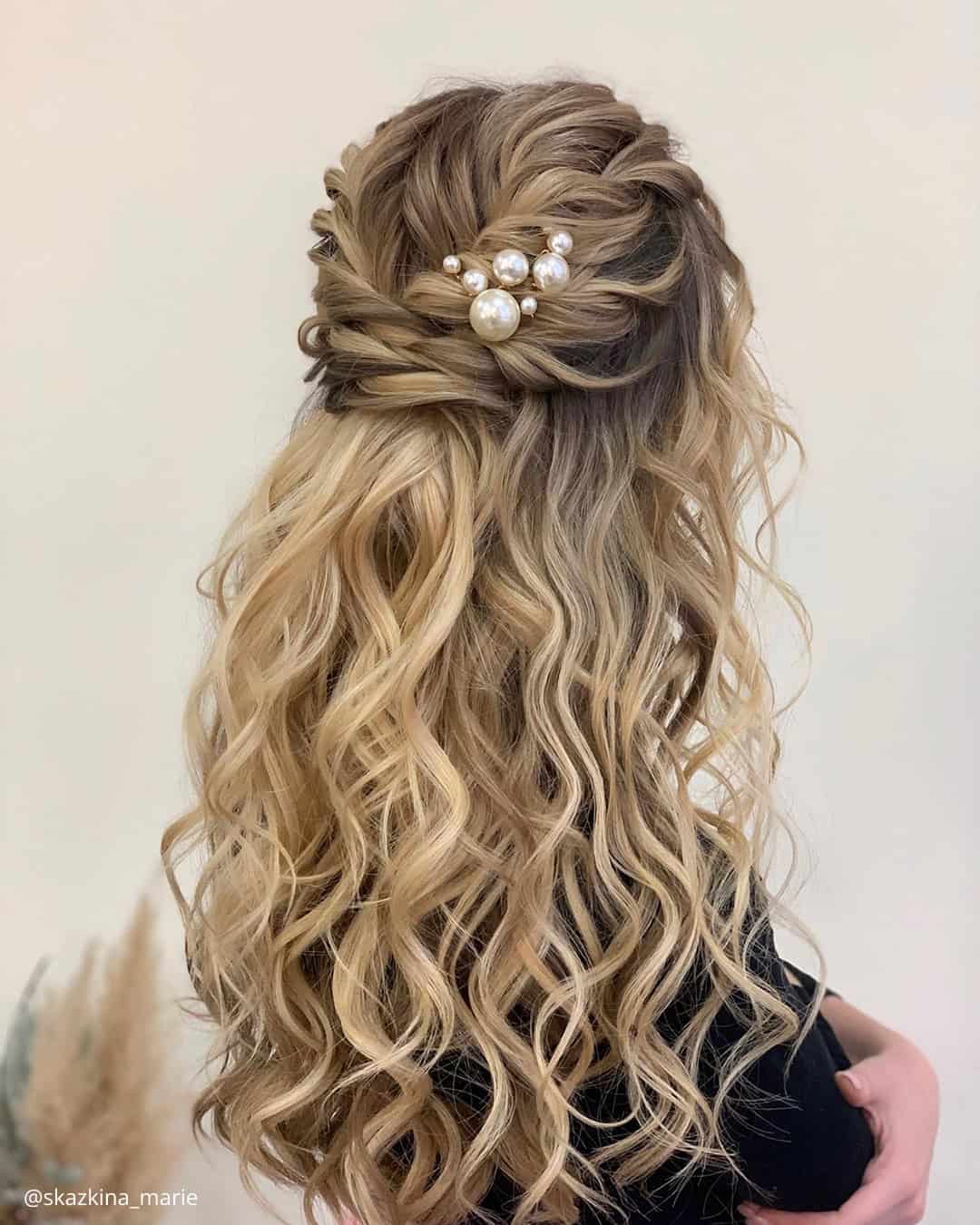 Effortless Half Up Styles