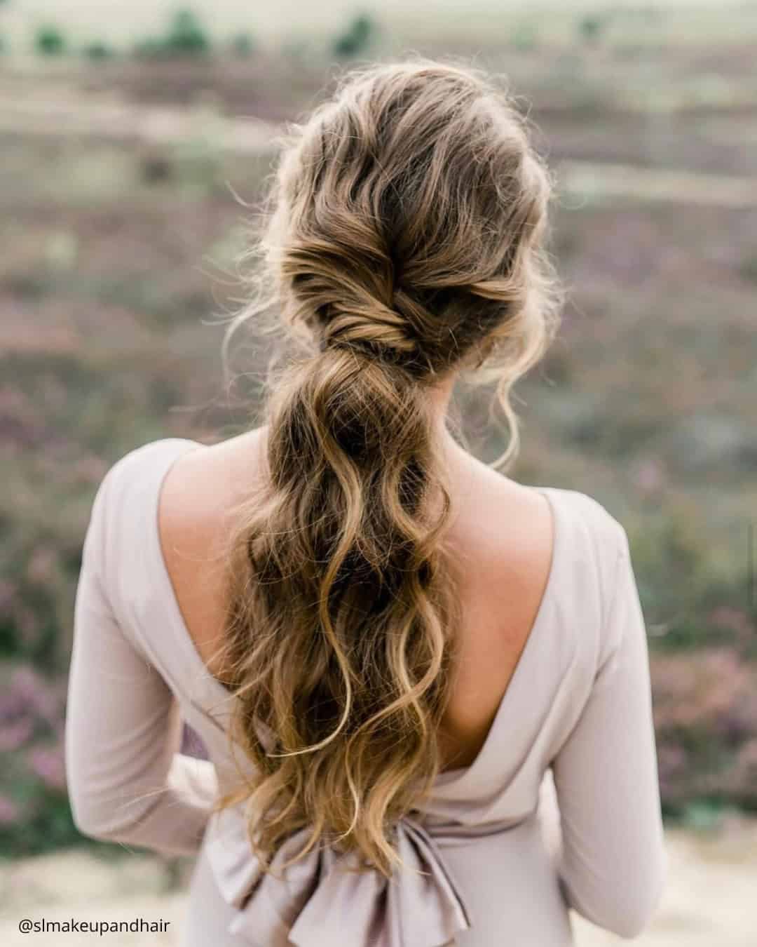 Braided Low Bun