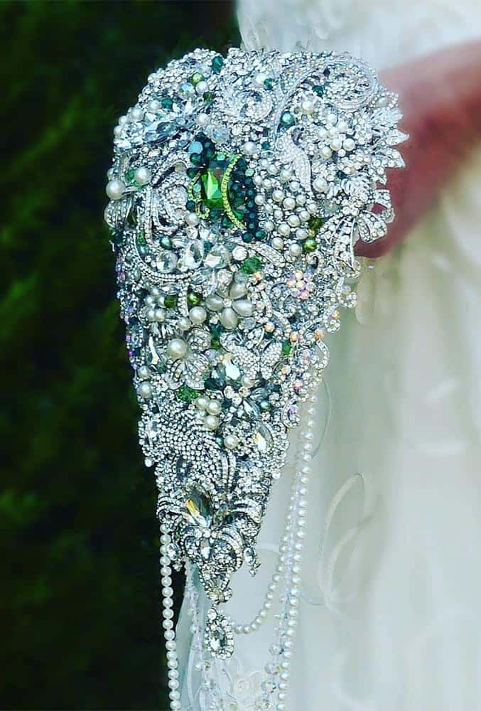 Wedding Brooch Bouquet Designs
