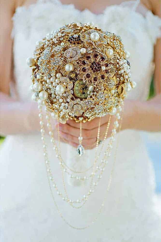Wedding Brooch Bouquet Designs