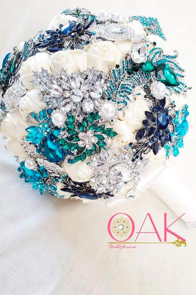 Wedding Brooch Bouquet Designs