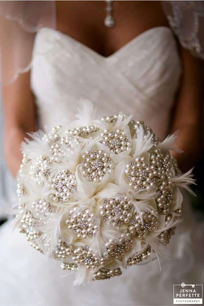 Wedding Brooch Bouquet Designs
