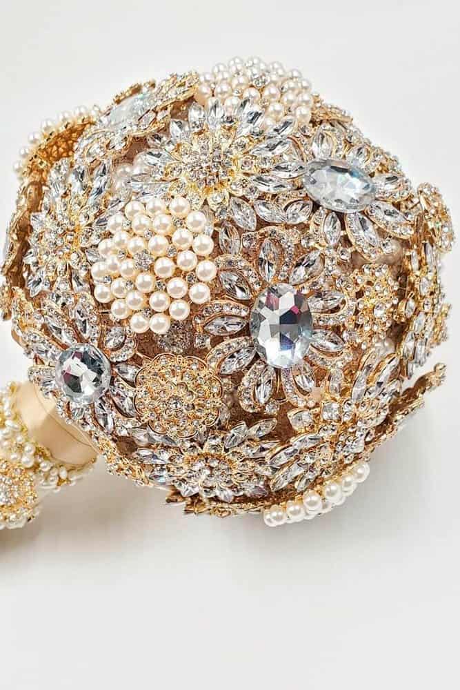 Wedding Brooch Bouquet Designs