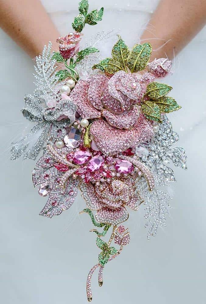 Wedding Brooch Bouquet Designs