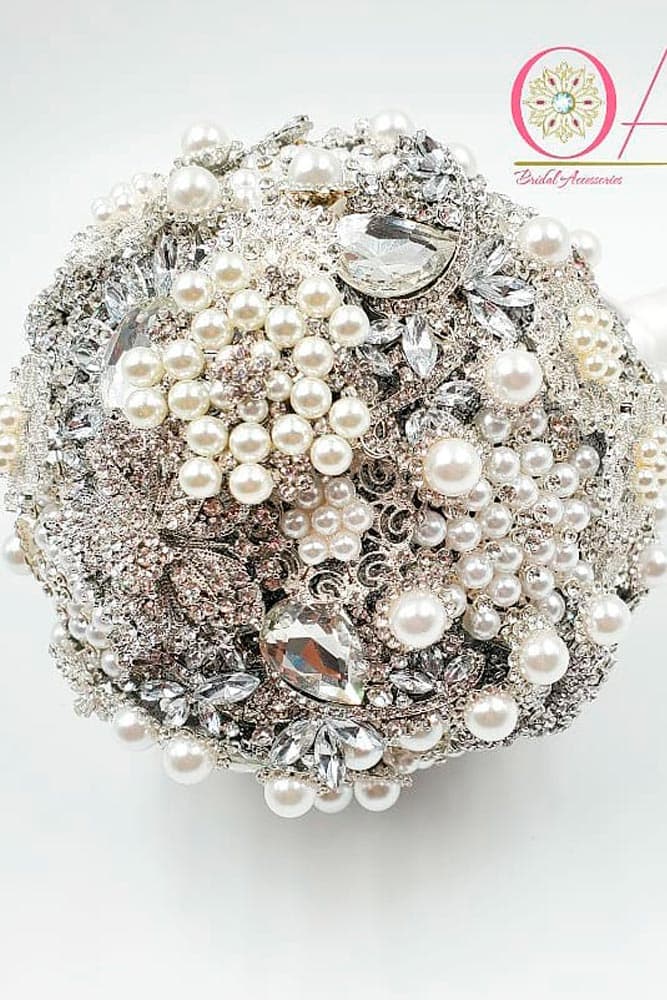 Wedding Brooch Bouquet Designs