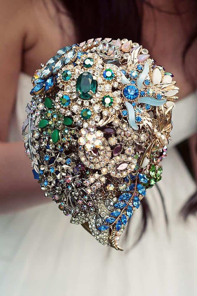 Wedding Brooch Bouquet Designs