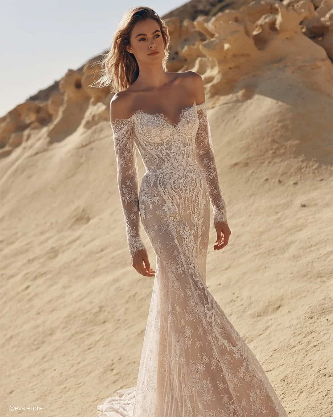 Long Sleeve Lace Wedding Dresses