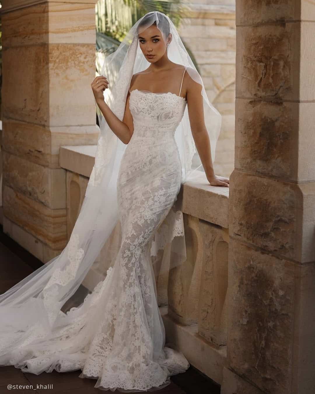 Long Sleeve Lace Wedding Dresses