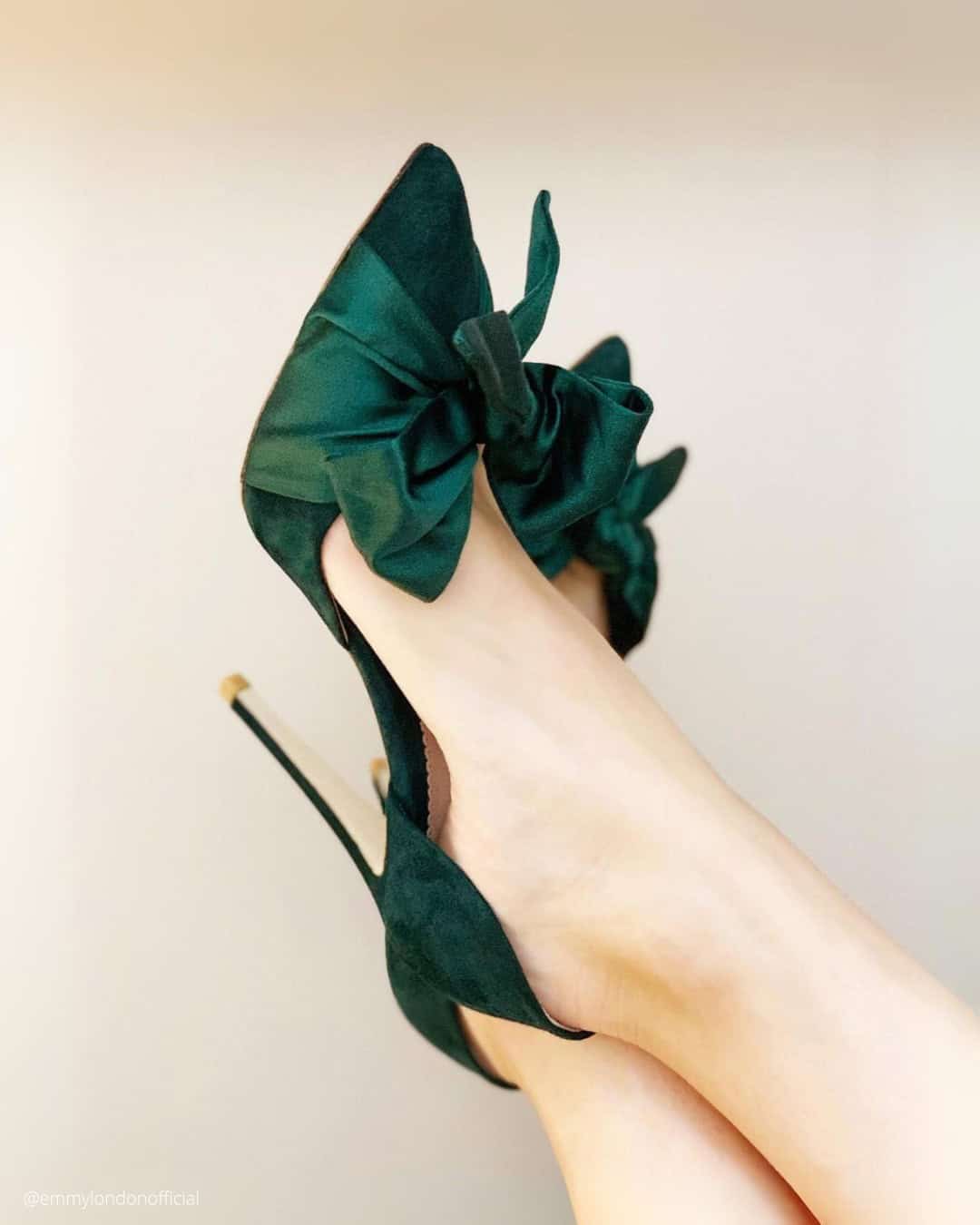 Dark Green Wedding Shoes