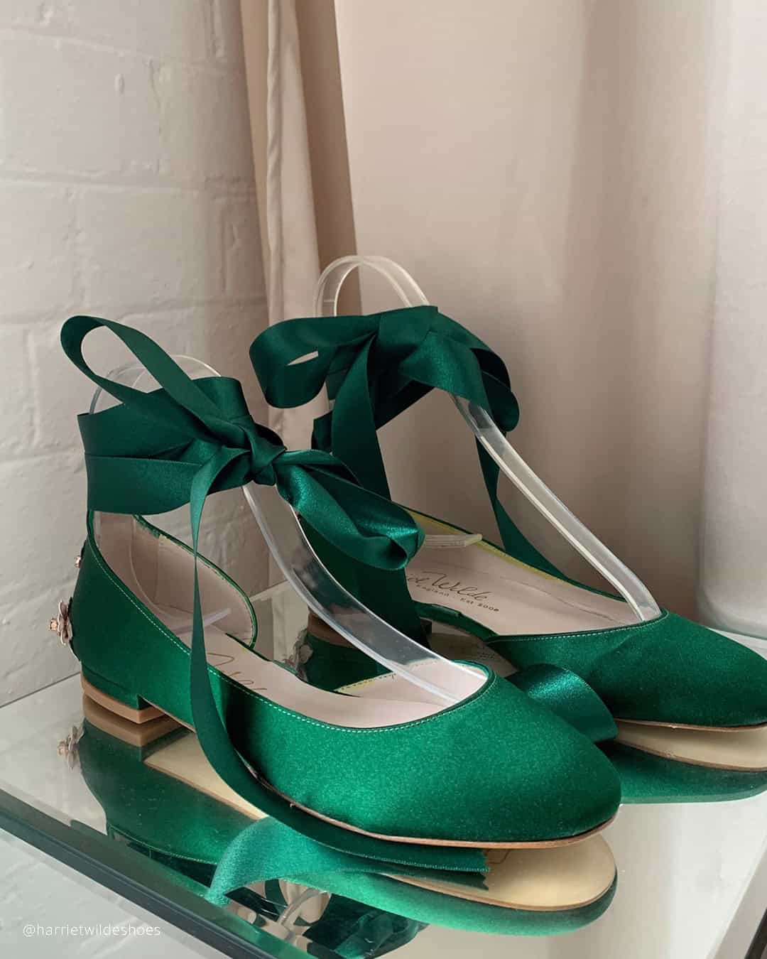 Green Velvet Shoes Wedding