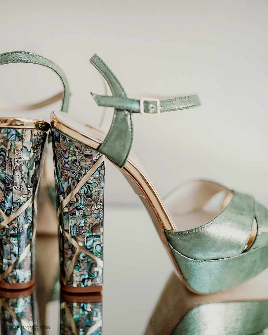 Sage Green Wedding Shoes