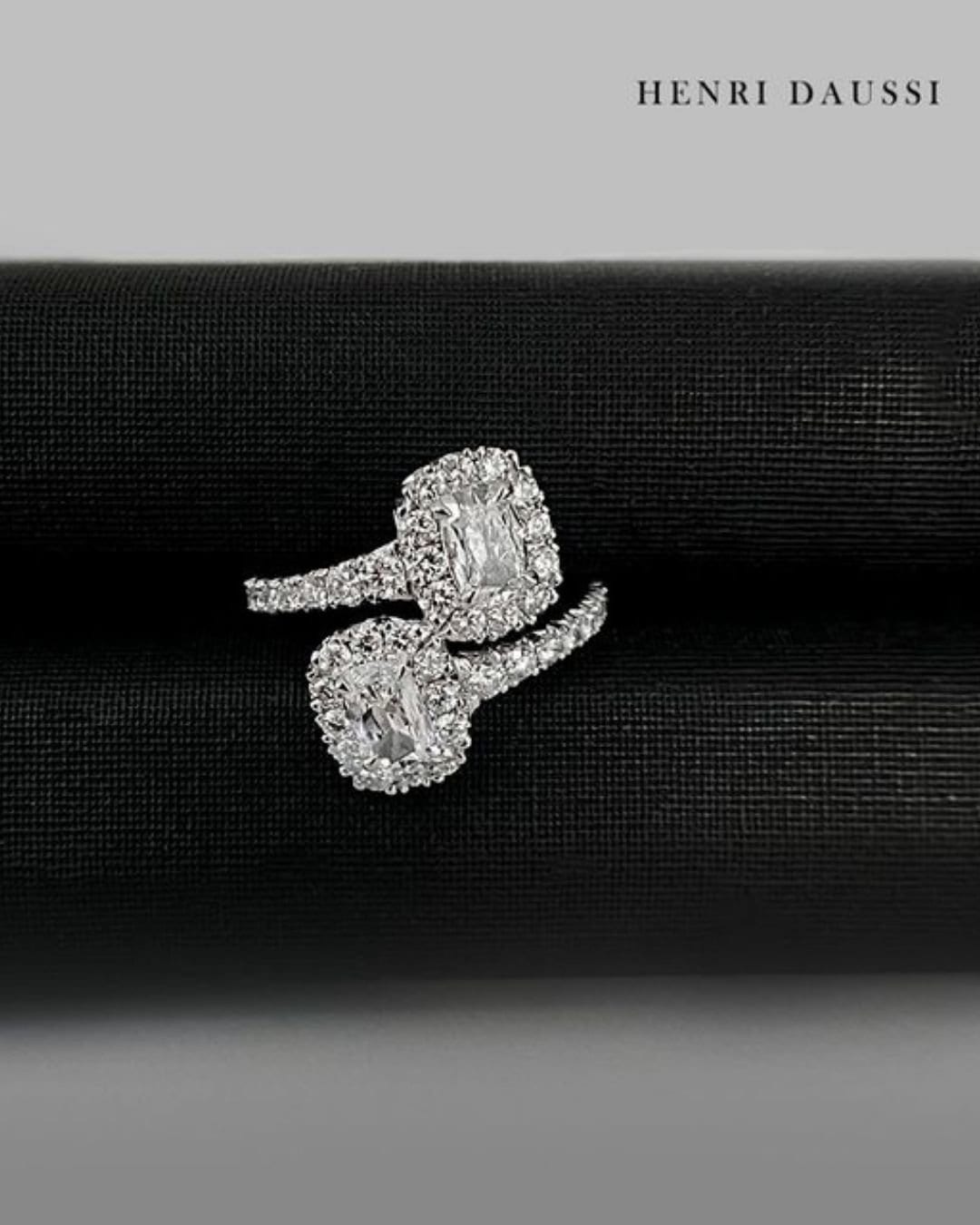 Halo Engagement Rings With Gemstones