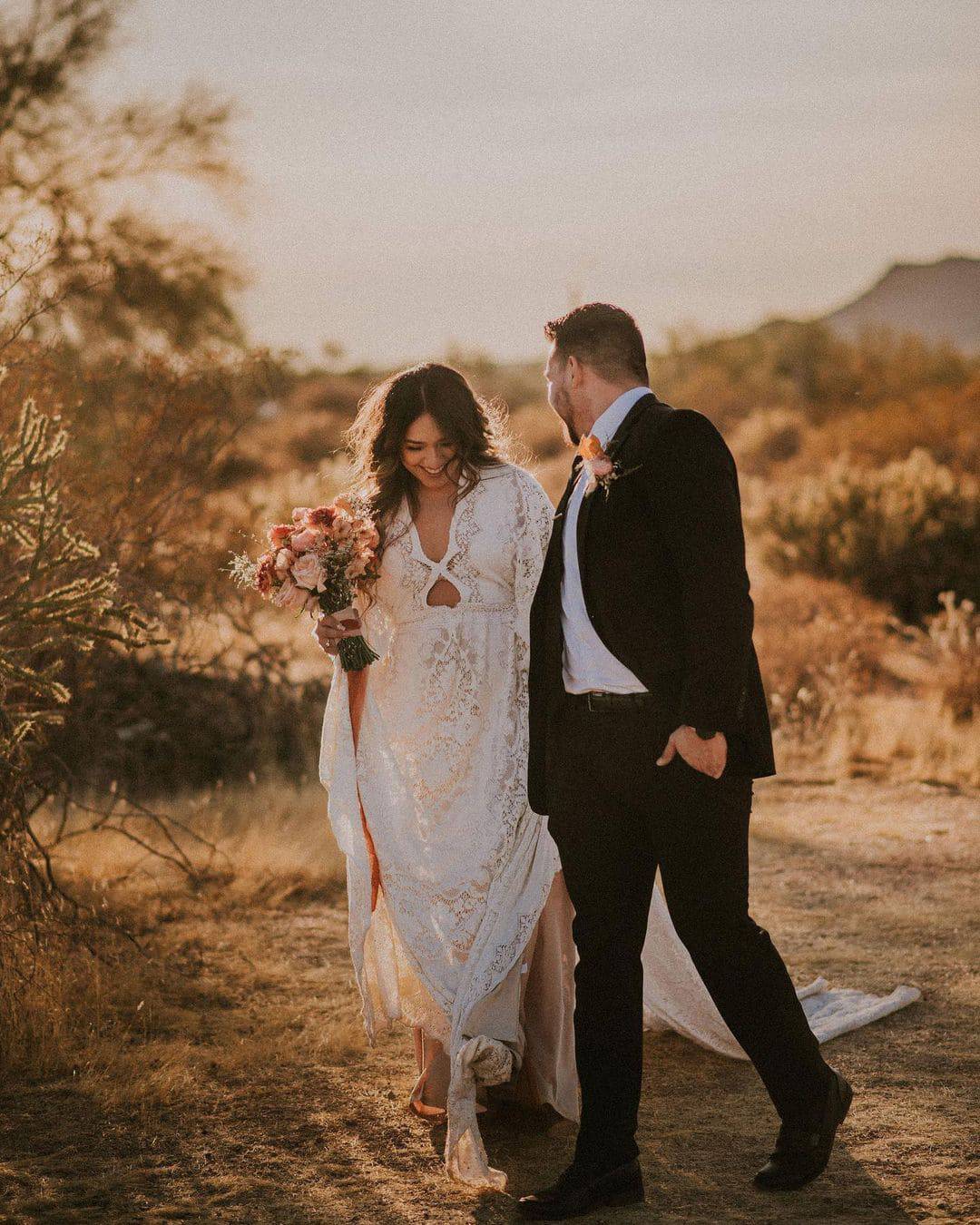 Hippie Wedding Dress Inspiration