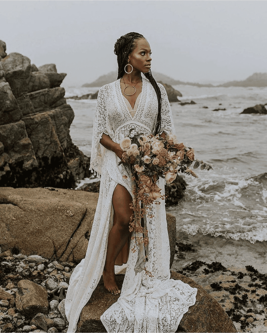 Beautiful Bouquets For Hippie Brides