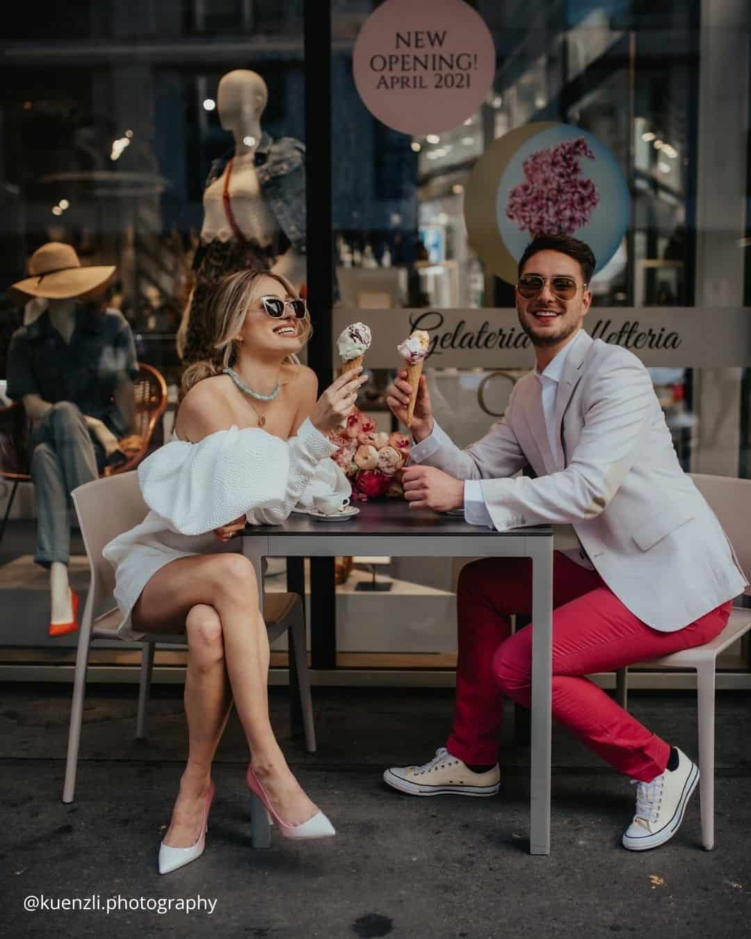 Honeymoon Kiss Photos