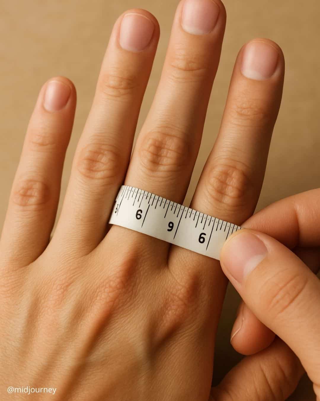 How To Measure Ring Size With A Ruler