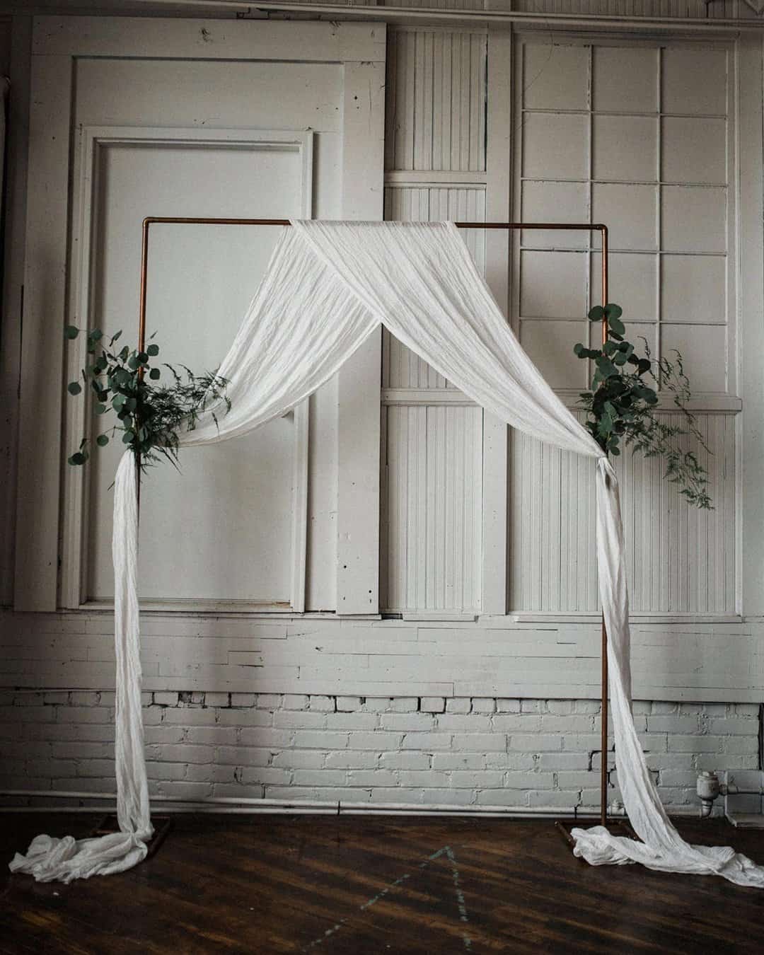 Minimalist Wedding Arches And Altars