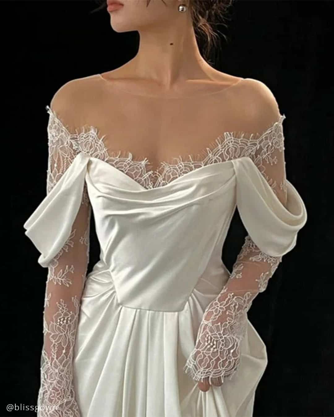 Said Mhamad Bling Wedding Dress